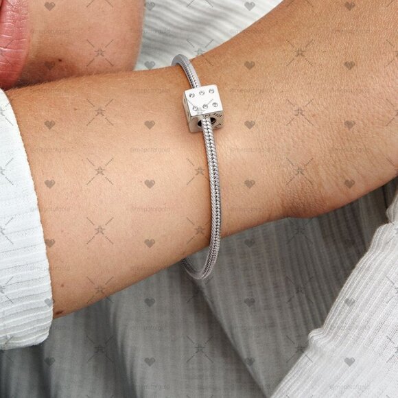 Pandora Sparkling Dice Charm|Pendant - Picture 2 of 2